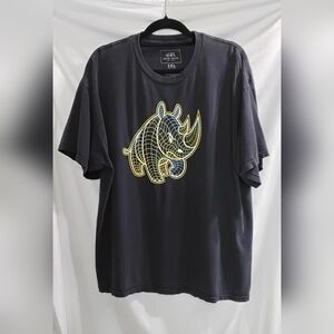 Ecko Unlimited Black Tee with Rhino Design